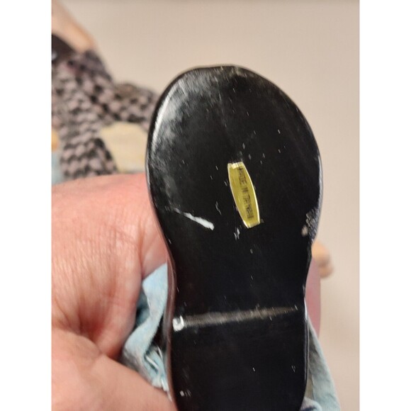 Vintage 80s 16" Porcelain Clown Happiness Hobo Clown-Flaw - Picture 9 of 14